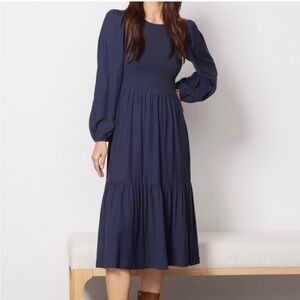 National LTD Smocked Dress NWT